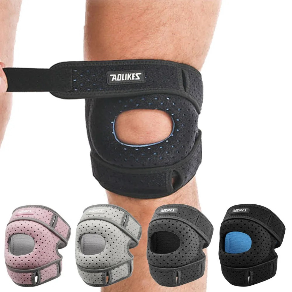 Knee Sleeve Pair - 新しい 1 個膝蓋骨膝ブレース圧縮スリーブサポート女性男性膝痛関節炎痛みスポーツ膝ガードパッド