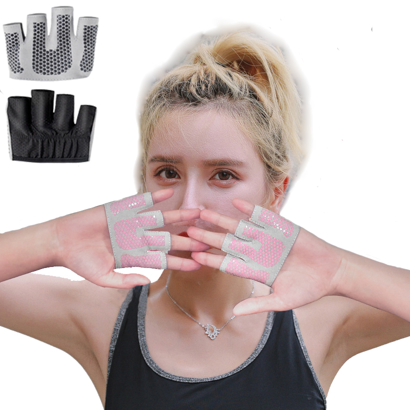 Crossfit Workout Gear - ジムフィットネスハーフフィンガーグローブ男性女性クロスフィットワークアウトグローブパワーウェイトリフティングボディービルハンドプロテクター