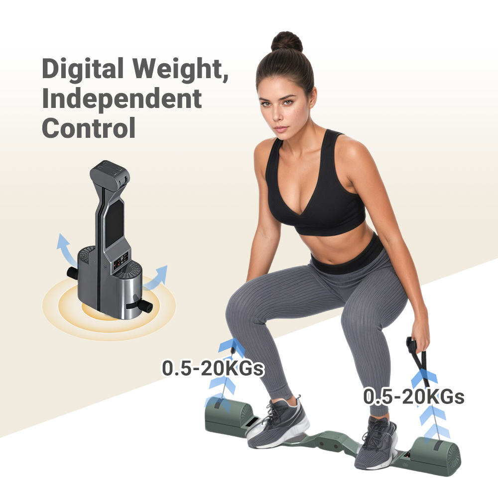 Crossfit Workout With Equipment - 多機能ホームジム機器 筋力トレーニング用 小型梱包 CE認証取得済み アプリライブコース付き クロスフィット対応