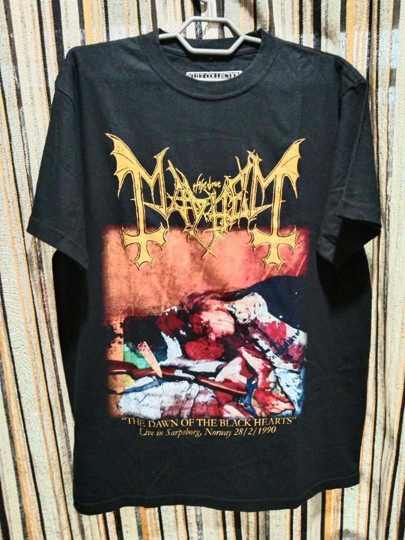 Crossfit Mayhem - Mayem-t-シャツ、黒のハート、ツアー、h9376の時代