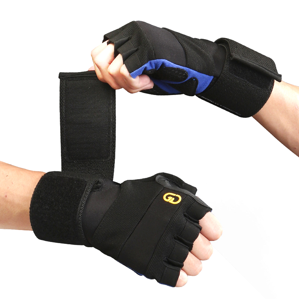 Crossfit Workout Gear - リストサポートとフルパームプロテクションを備えた1ペアのトレーニンググローブ、クロスフィット/ボディービル/ハンギング用のマルチスポーツジムギア