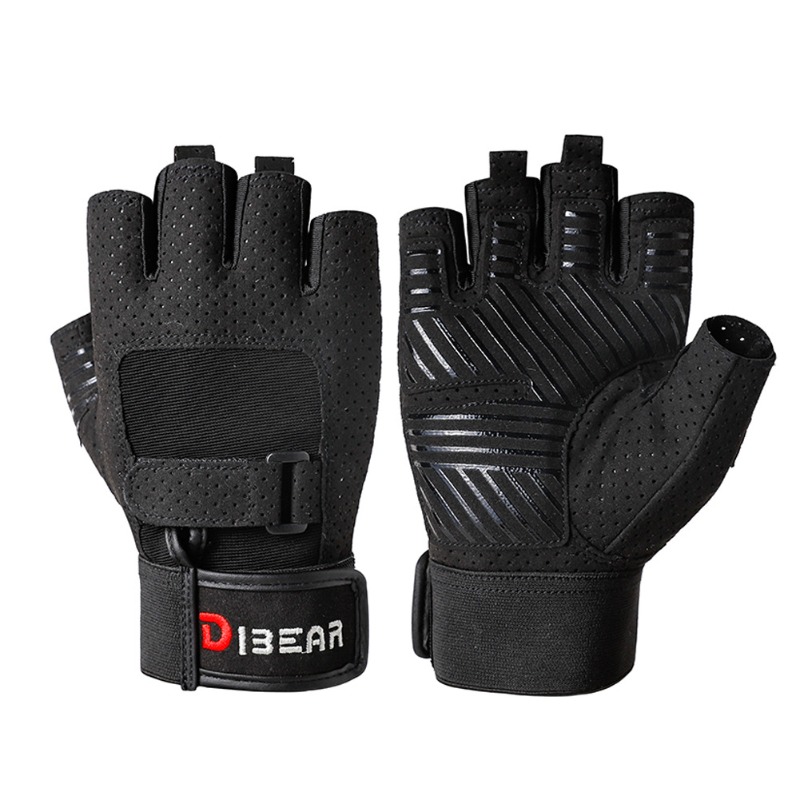 Crossfit Workout Gear - ボディービルジムグローブパワーリフティングダンベル懸垂クロスフィット筋力トレーニングフィットネスグローブ男性女性ホームジム用