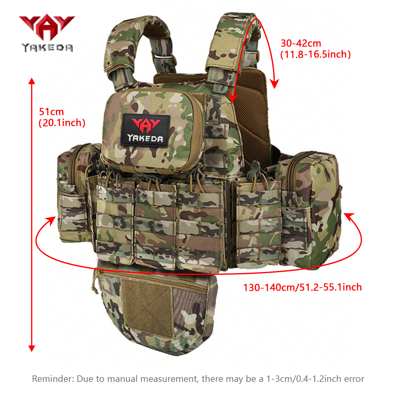 YAKEDA 8 ピースのハンティング ベストには複数の収納 - Crossfit Vest のレビューと価格