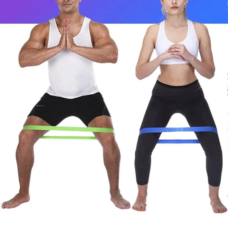 トレーニングフィットネスゴム抵抗バンドヨガホームジム弾性ゴム - Crossfit Workout With Equipment のレビューと価格