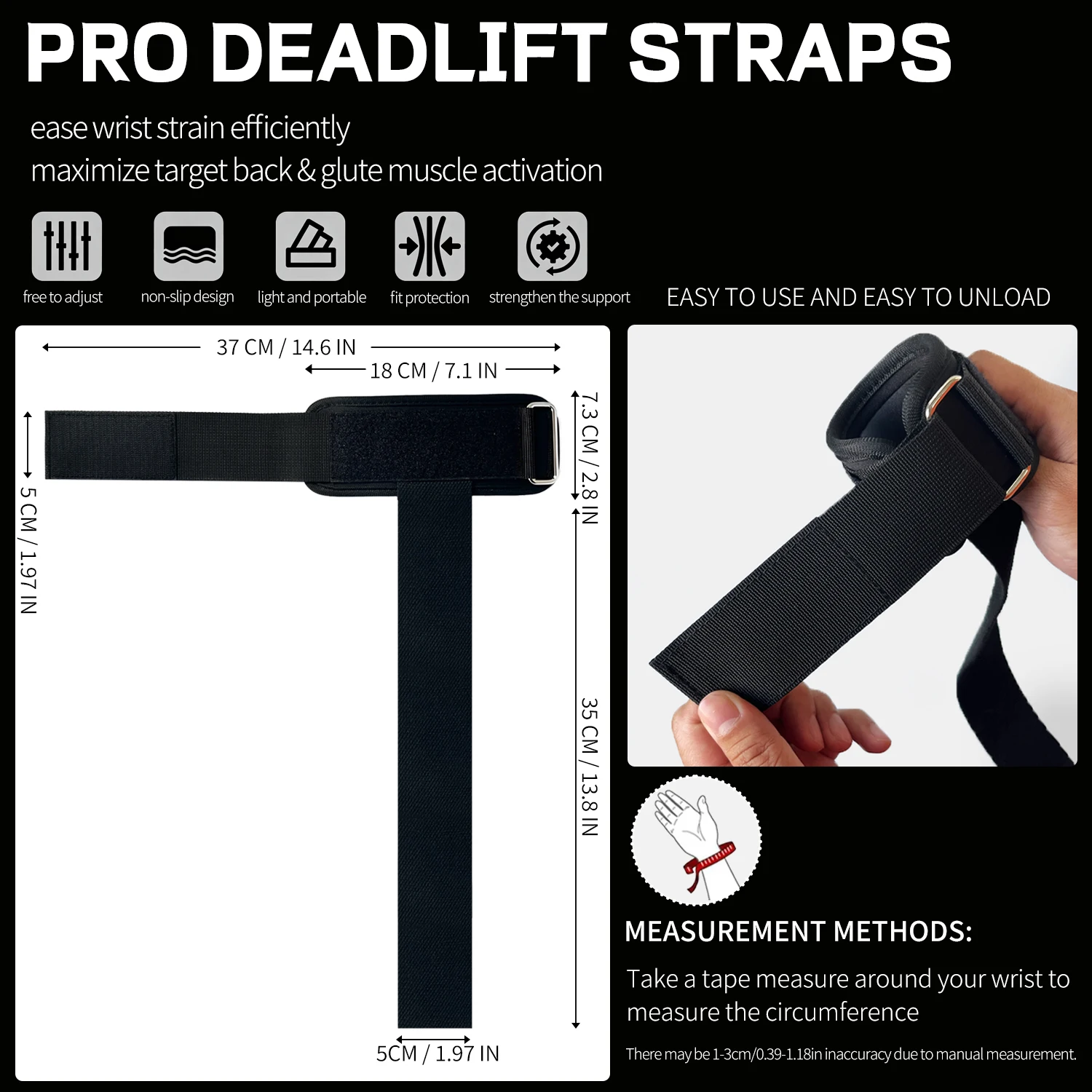ウェイトリフティングストラップ 2個入り リストストラップ  - Crossfit Workout Gear のレビューと価格