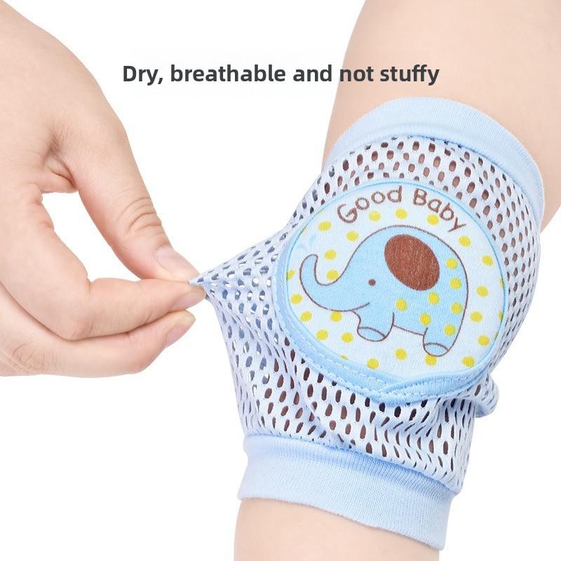 ベビー膝パッド1組 - 薄型夏用ハイハイ保護、転倒防止学習用 - Knee Sleeve Pair のレビューと価格