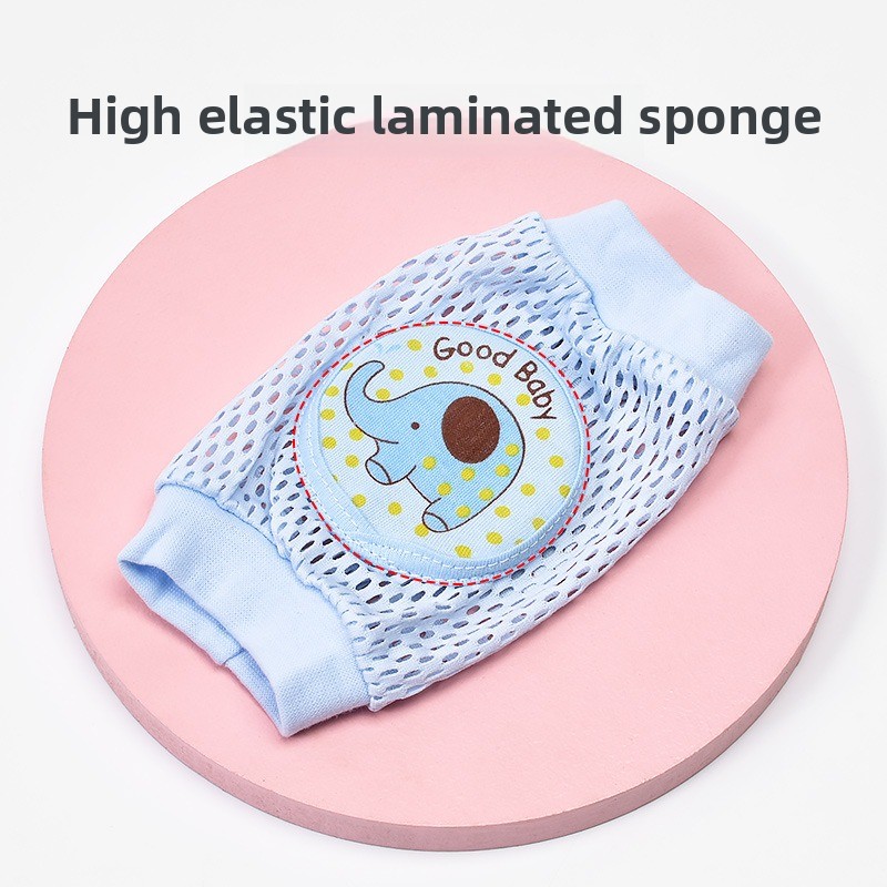ベビー膝パッド1組 - 薄型夏用ハイハイ保護、転倒防止学習用 - Knee Sleeve Pair のレビューと価格