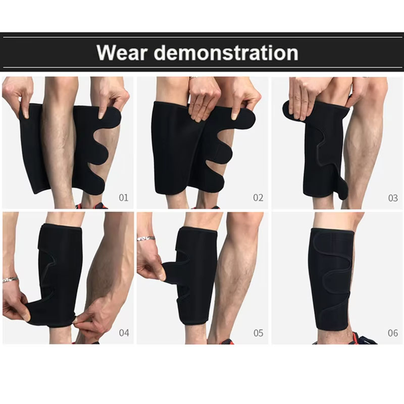 1PC スポーツすねガードクロスフィット調節可能なふくらはぎ - Crossfit Workout Gear のレビューと価格