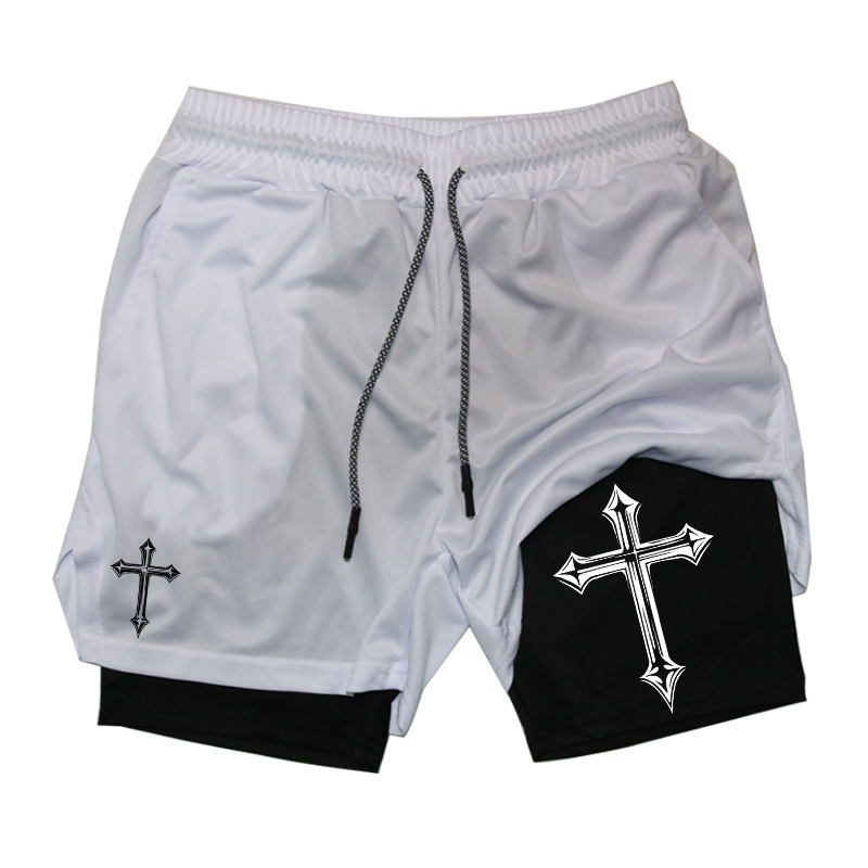 クロスプリント2-in-1ワークアウトランニングショーツ メ - Crossfit Gear For Men のレビューと価格