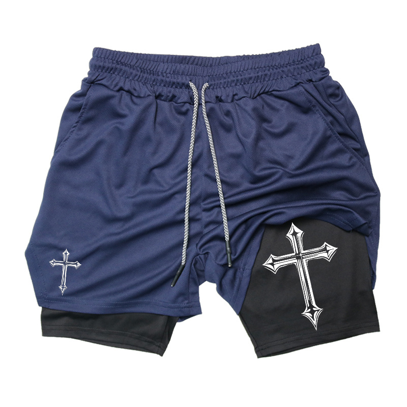 クロスプリント2-in-1ワークアウトランニングショーツ メ - Crossfit Gear For Men のレビューと価格