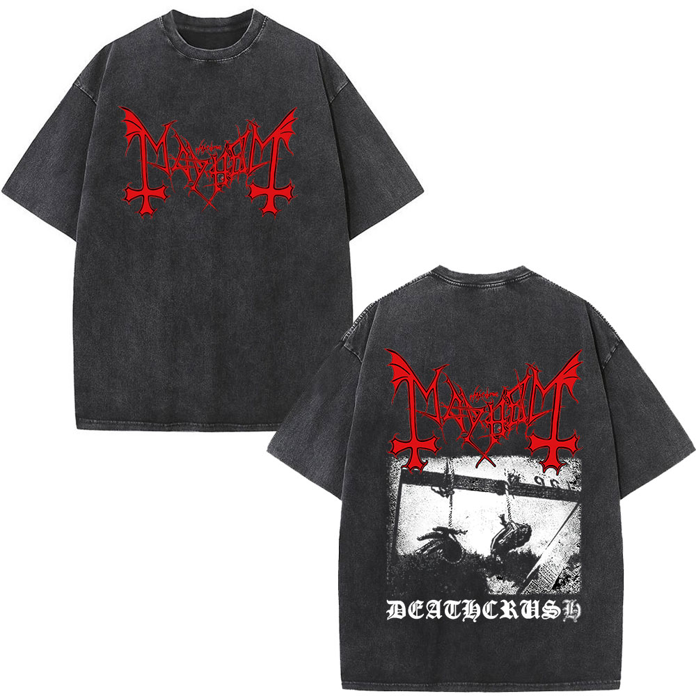 メイヘム Darkthrone ヴィンテージ洗浄 Tシャツデ - Crossfit Mayhem のレビューと価格