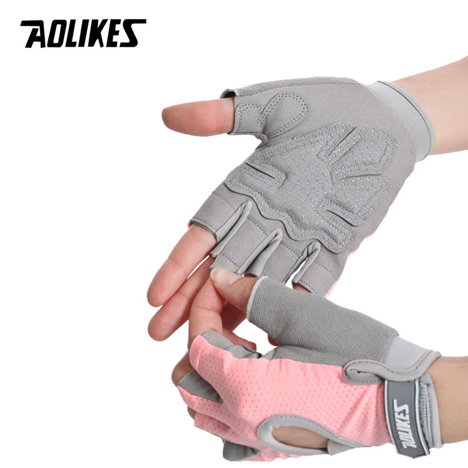 AOLIKES 1 ペアジム手袋ボディビルディングスポーツフ - Crossfit Workout Gear のレビューと価格