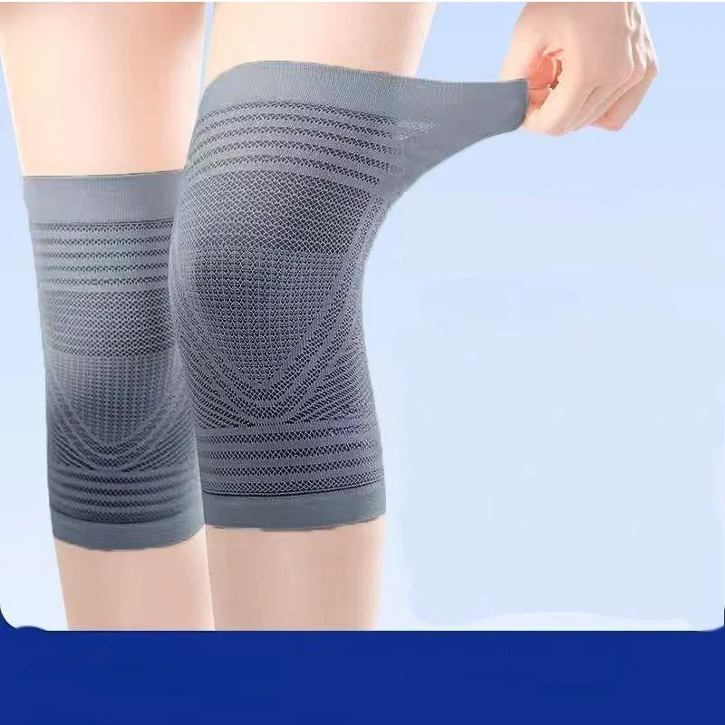 薄型通気性圧縮膝スリーブ滑り止め夏用エアコン膝ラップ関節サポ - Knee Sleeve Pair のレビューと価格