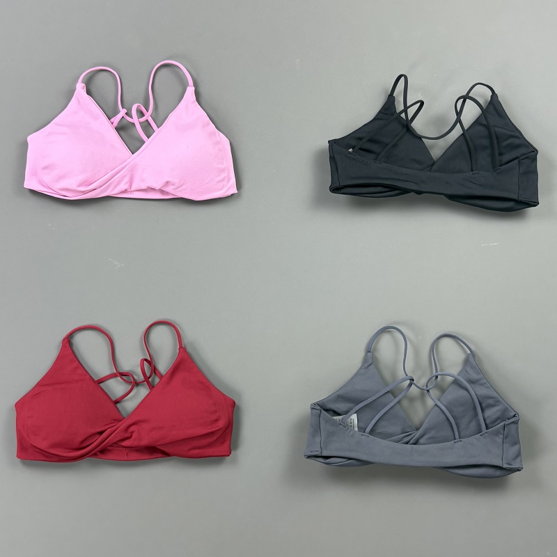 ビジョンウィメンズスポーツブラ Vネックツイストフロント細ス - Crossfit Yoga のレビューと価格