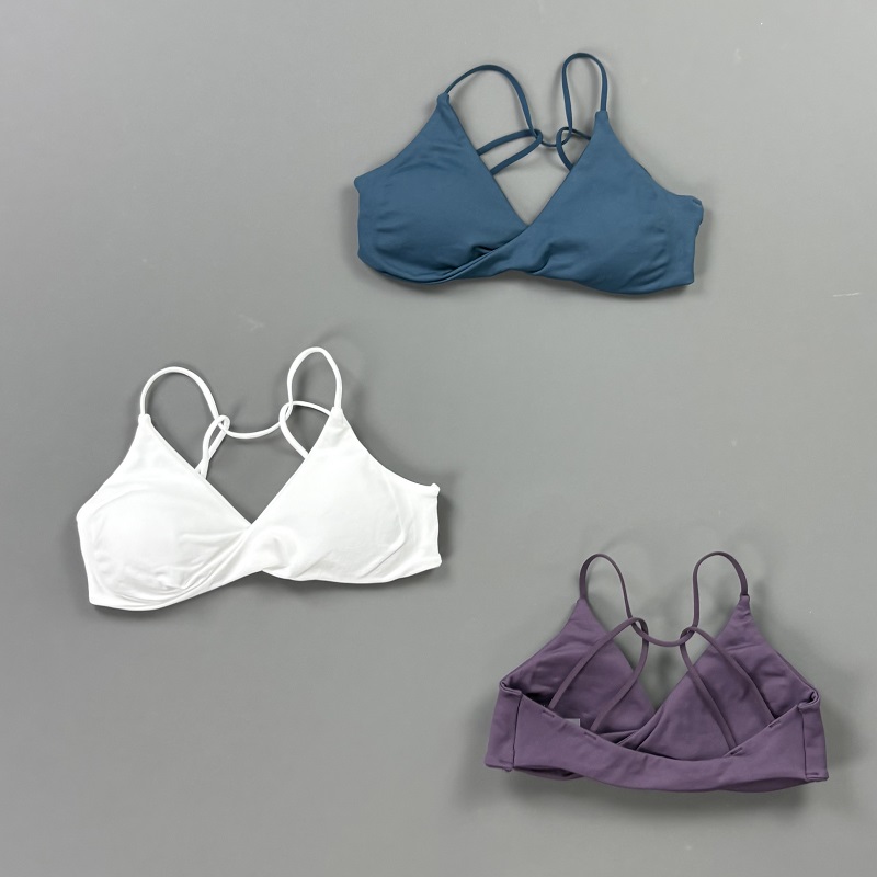ビジョンウィメンズスポーツブラ Vネックツイストフロント細ス - Crossfit Yoga のレビューと価格