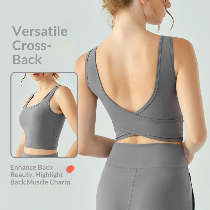 SHINBENE レディース ヨガベスト クロスバック スポ - Crossfit Vest のレビューと価格