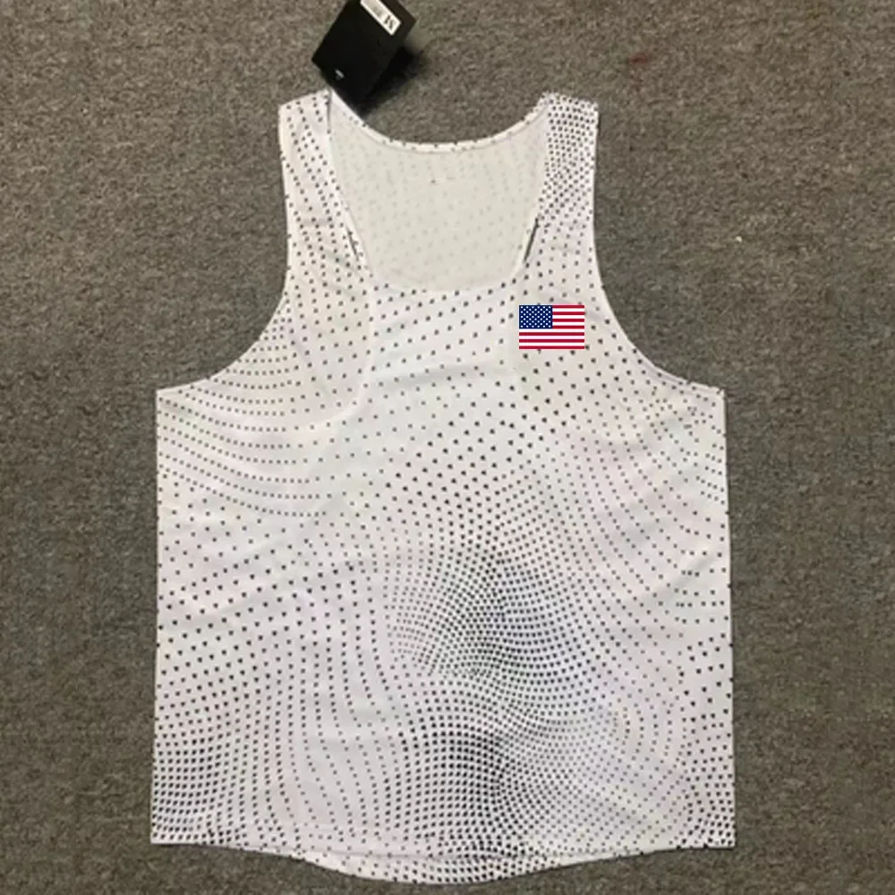 メンズアスリート用アスレチックタンクトップ、ランニングスピー - Crossfit Vest のレビューと価格