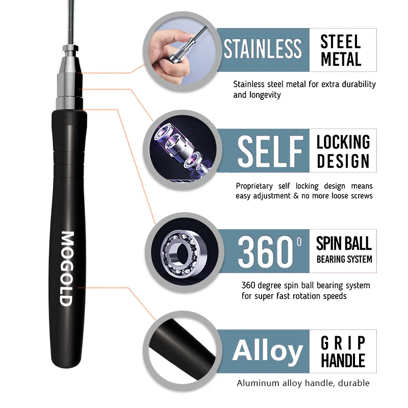 クロスフィットスピードジャンプロープエクササイズプロフェッシ - Crossfit Equipment のレビューと価格