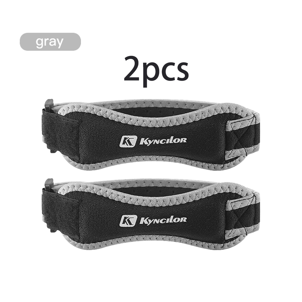 2 PC スポーツ保護膝蓋骨ストラップバスケットボールバドミ - Knee Sleeve Pair のレビューと価格