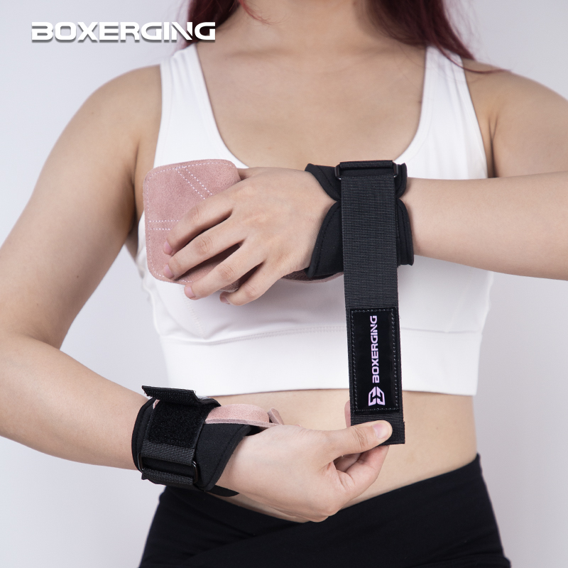 牛革ジムグローブグリップ滑り止めウェイトパワーベルトリフティ - Crossfit Workout Gear のレビューと価格