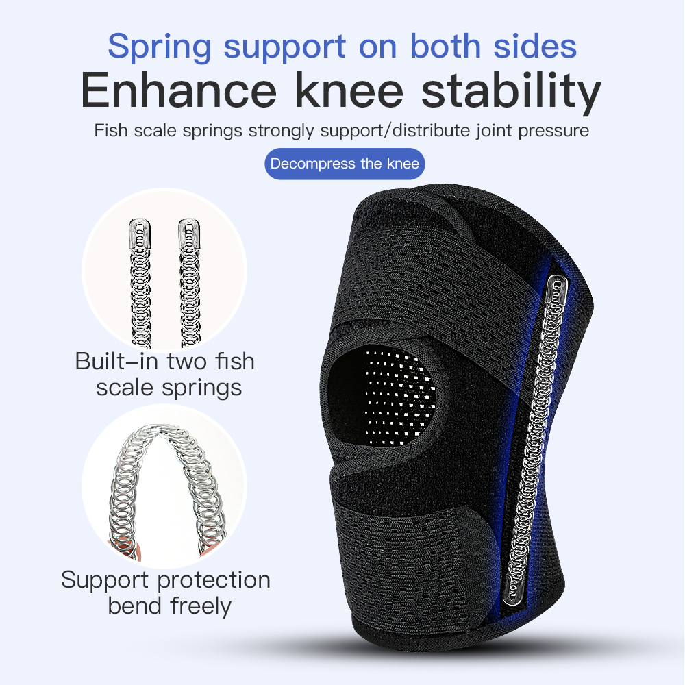 スポーツニーパッド加圧弾性膝パッド膝サポート関節プロテクター - Knee Sleeve Pair のレビューと価格