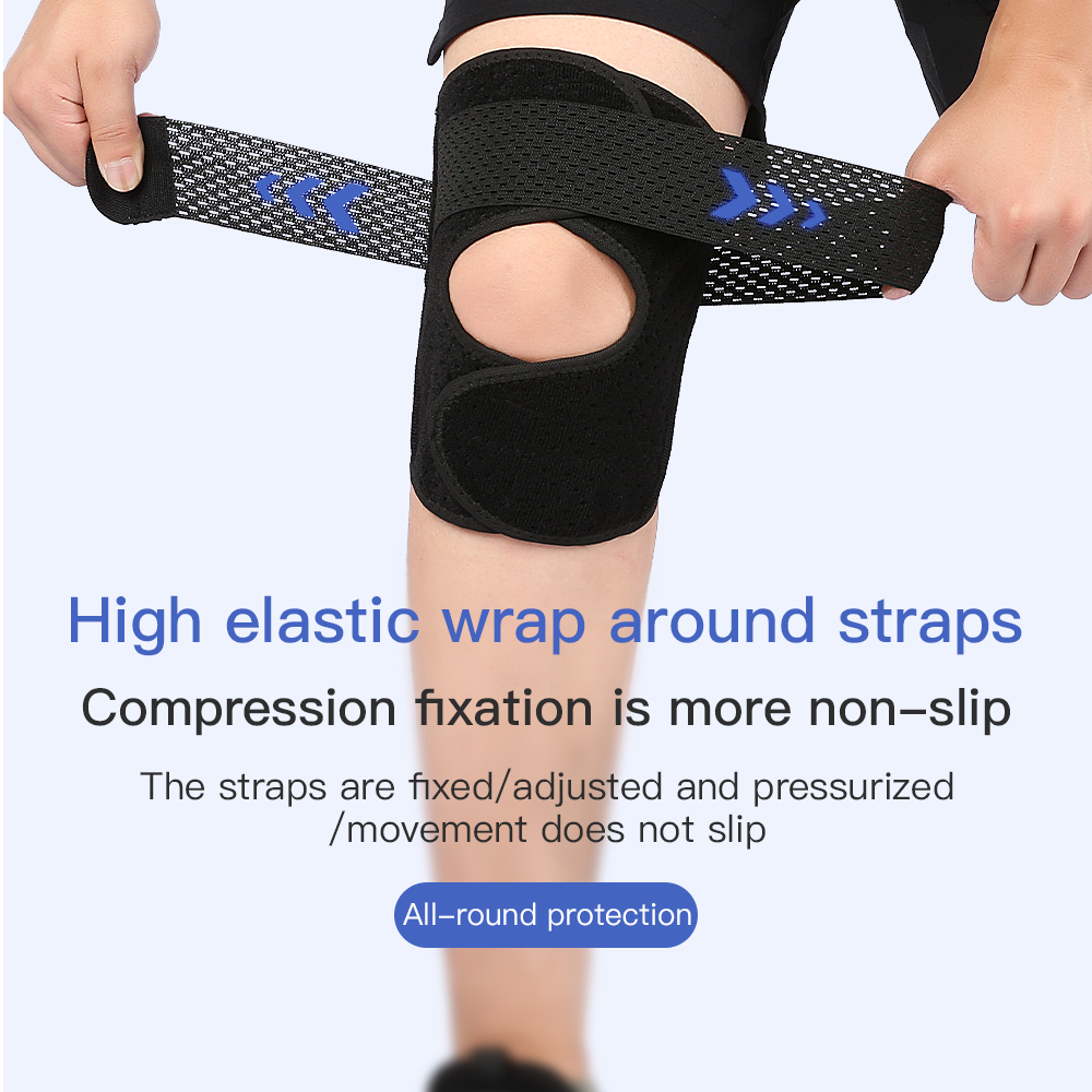 スポーツニーパッド加圧弾性膝パッド膝サポート関節プロテクター - Knee Sleeve Pair のレビューと価格