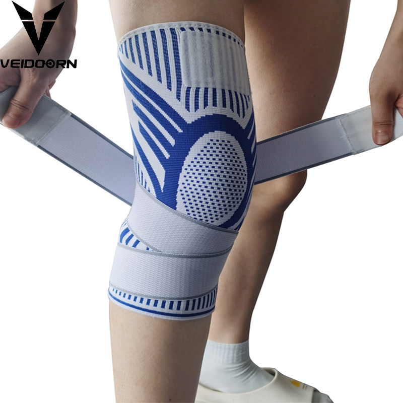 1PC 男性圧縮スポーツクロスフィット膝パッドフィットネスギ - Crossfit Gear For Men のレビューと価格