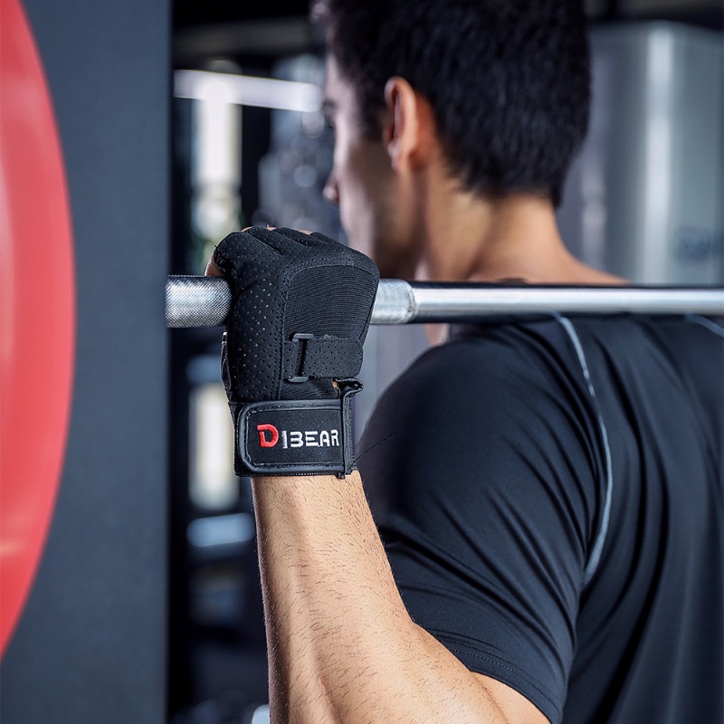 ボディービルジムグローブパワーリフティングダンベル懸垂クロス - Crossfit Workout Gear のレビューと価格