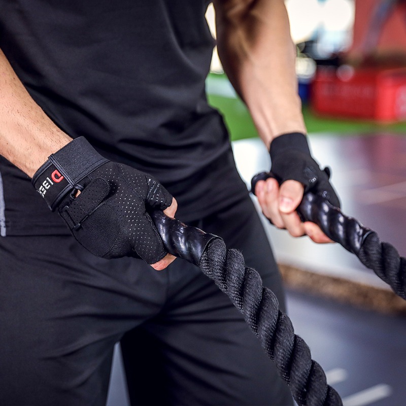 ボディービルジムグローブパワーリフティングダンベル懸垂クロス - Crossfit Workout Gear のレビューと価格