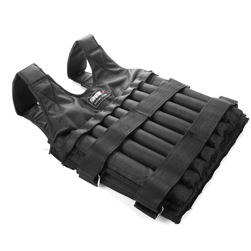 1 - 110LBS 調節可能な加重ベストランニングローディ - Crossfit Vest のレビューと価格