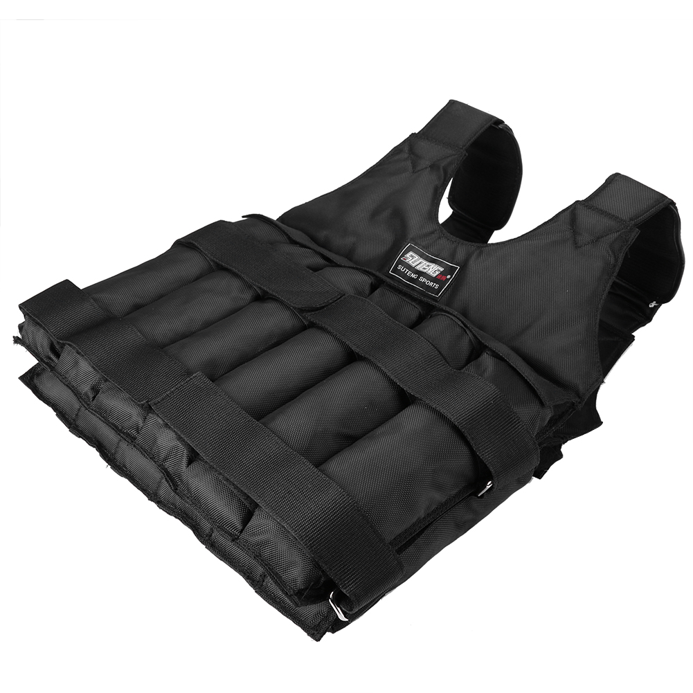 1 - 110LBS 調節可能な加重ベストランニングローディ - Crossfit Vest のレビューと価格